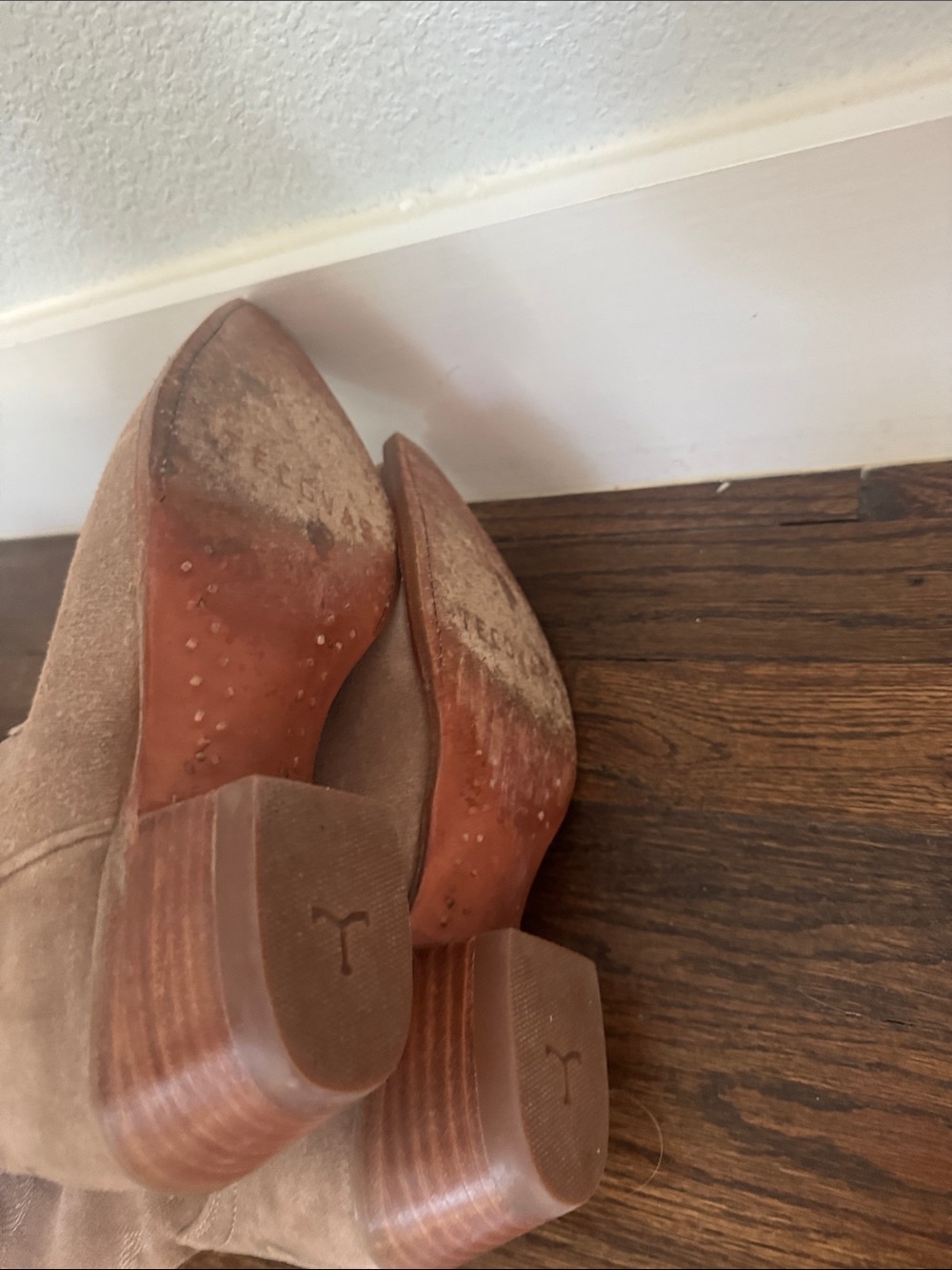 Tecovas Fawn Suede Cowboy Boot - Picture 7 of 7